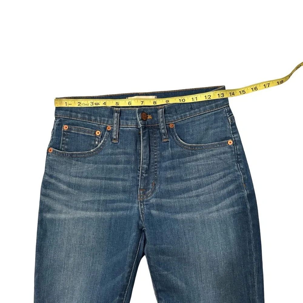 Madewell Cali Demi-Boot Jeans: Destructed-Hem Edition, Sz 25 - Picture 11 of 16